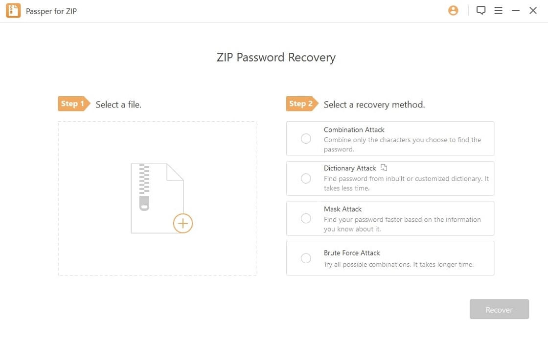 import encrypted zip file