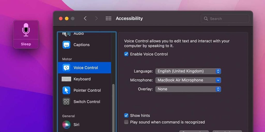 アクセシビリティ機能「ボイスコントロール」を使ってMacを操作する方法