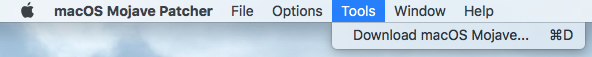 macOS Mojave Patcher