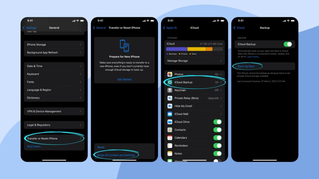 recover deleted Notes with iCloud Backup