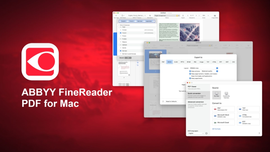 ABBYY FineReader PDF for Mac
