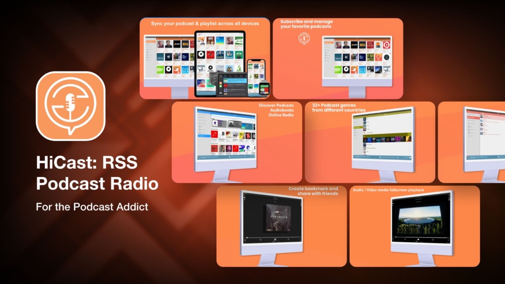 HiCast: RSS Podcast Radio