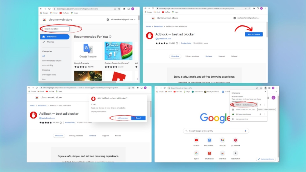 How to get rid of ads on Mac using a Chrome extension