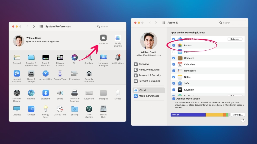 How to import photos from iPhone to iMac using iCloud sync 02