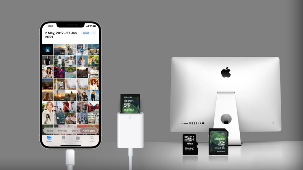 How to transfer photos to Mac using SD card transfer