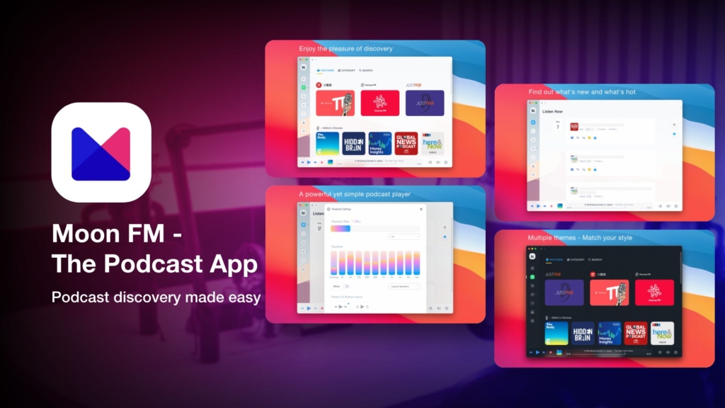 Moon FM - The Podcast App
