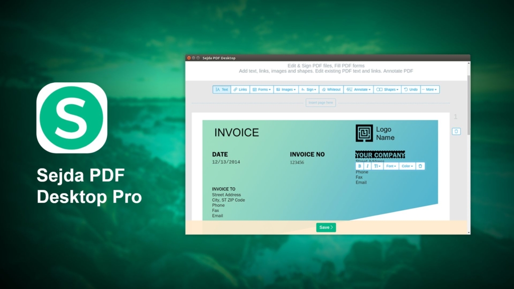 Sejda PDF Desktop Pro