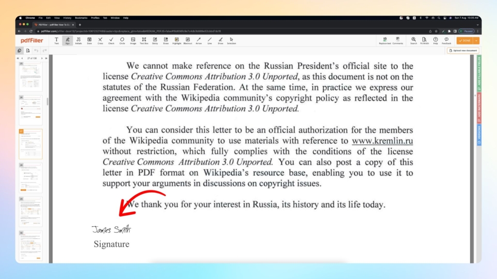 Step-by-step guide on how to add a signature to PDF on Mac