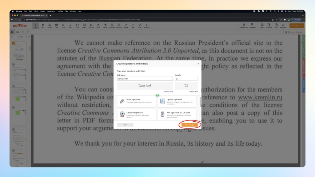 Step-by-step guide on how to add a signature to PDF on Mac