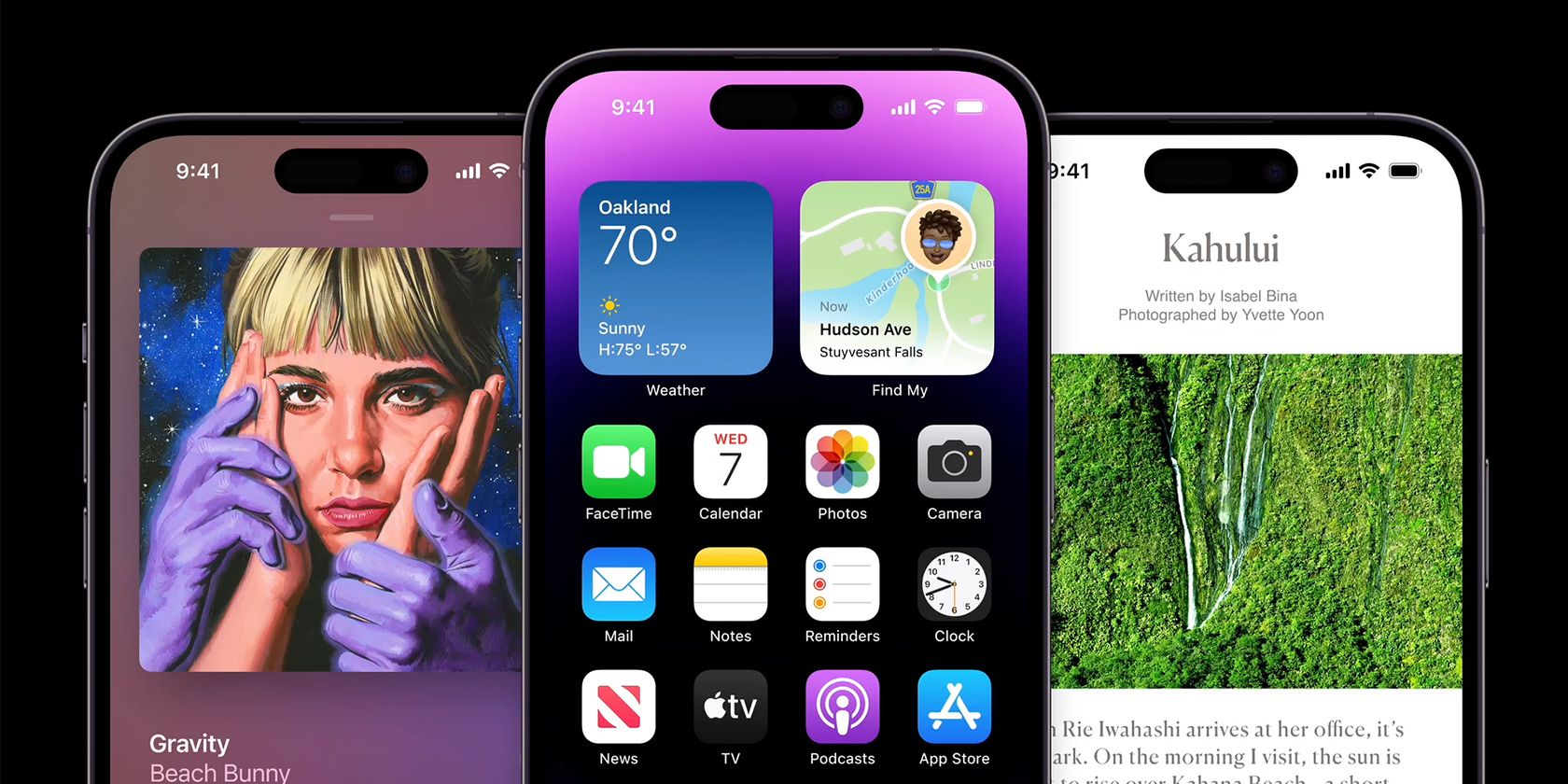Pages on iPhone 14 Pros