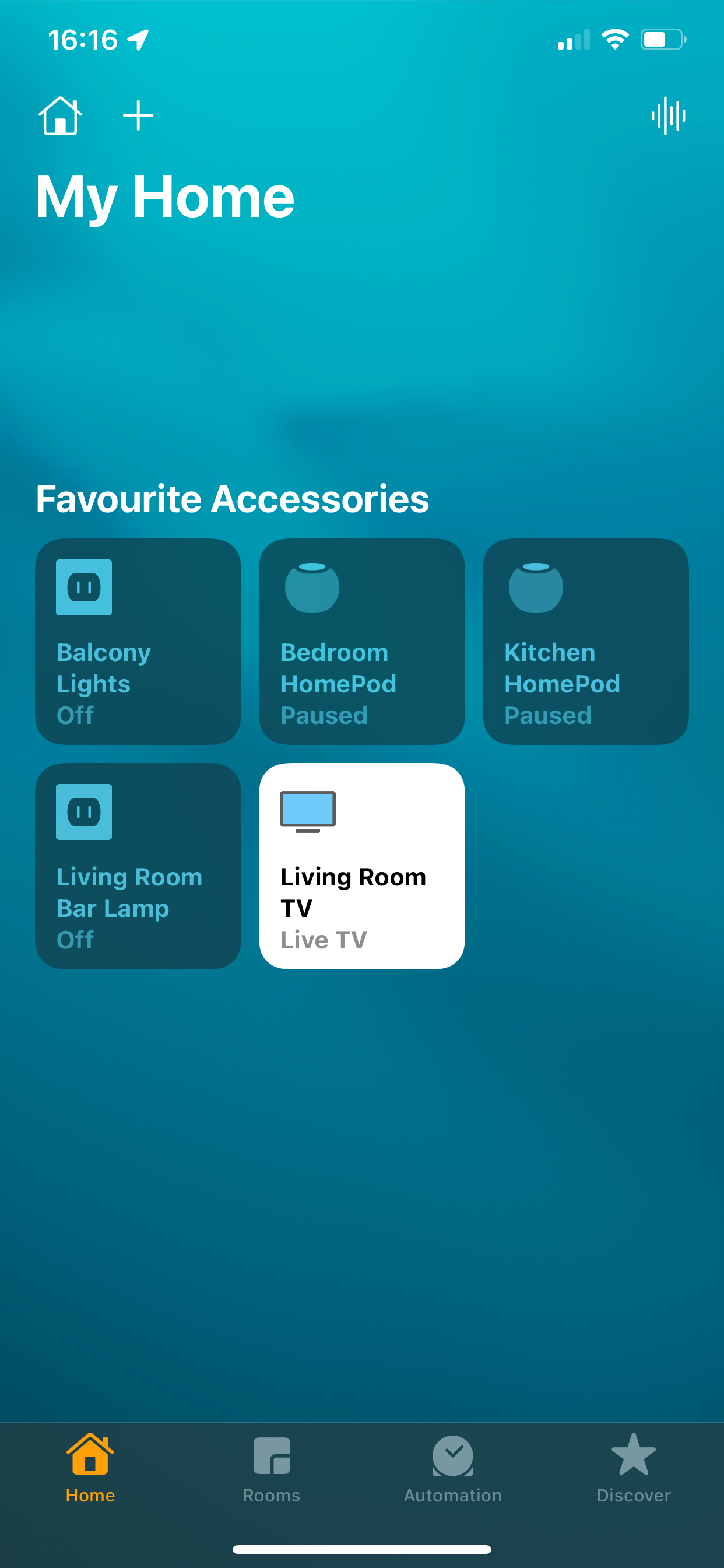 Home App Dashboard