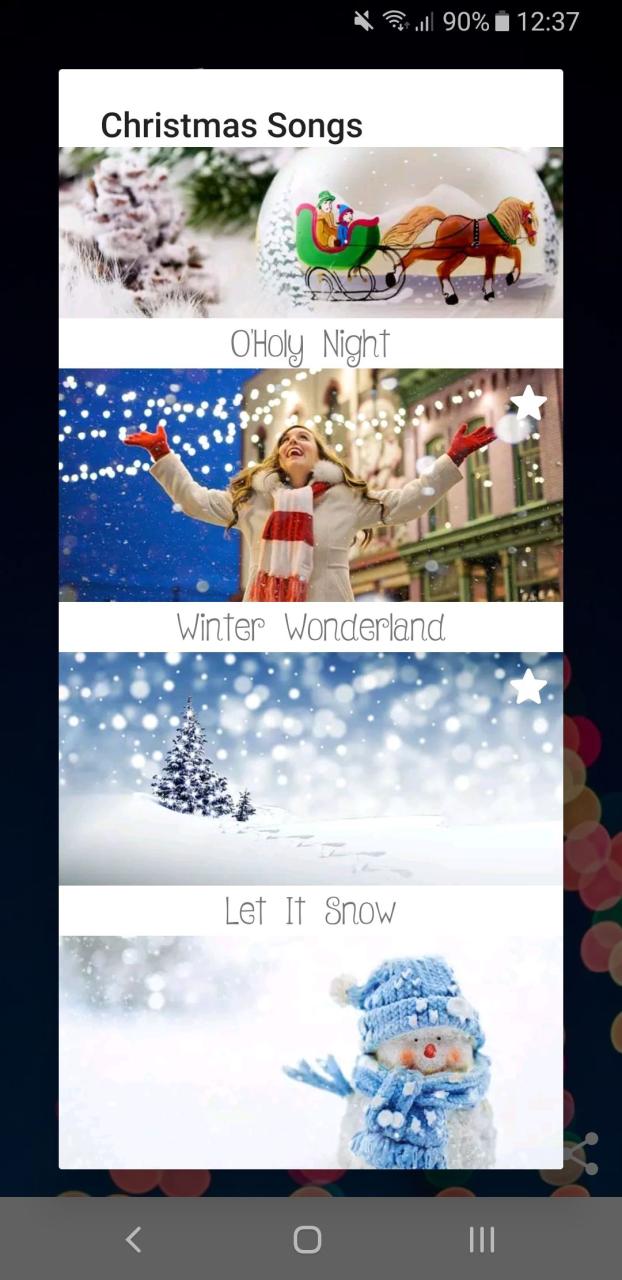 Androidで使える無料のクリスマス音楽 ラジオアプリ6選