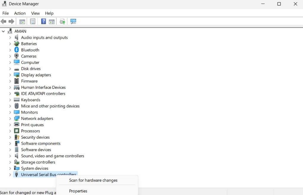Windows 11で「不明なUSBデバイスとポートのリセットに失敗しました」エラーを修正する方法