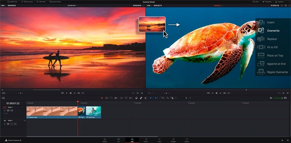 black magic design davinci resolve