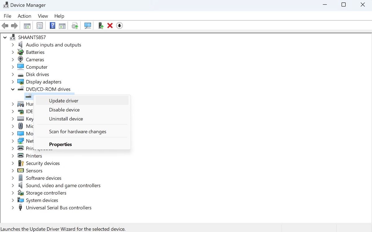 device manager