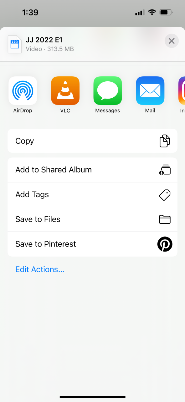 open mkv video in vlc app on iphone