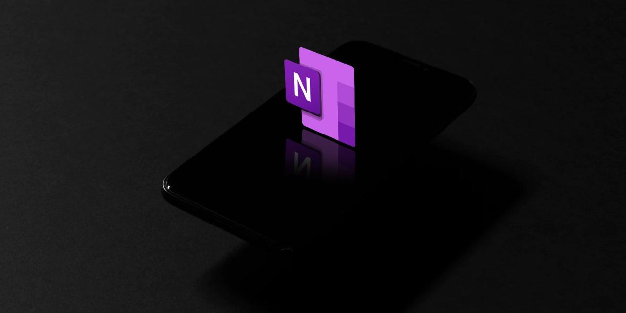 One Note on dark device