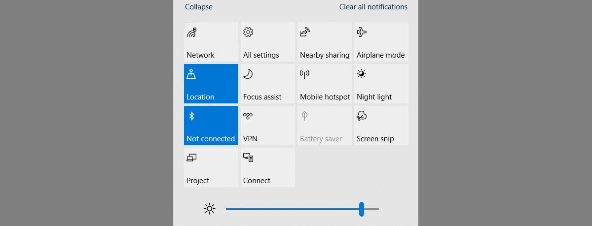 Windows Connect Button