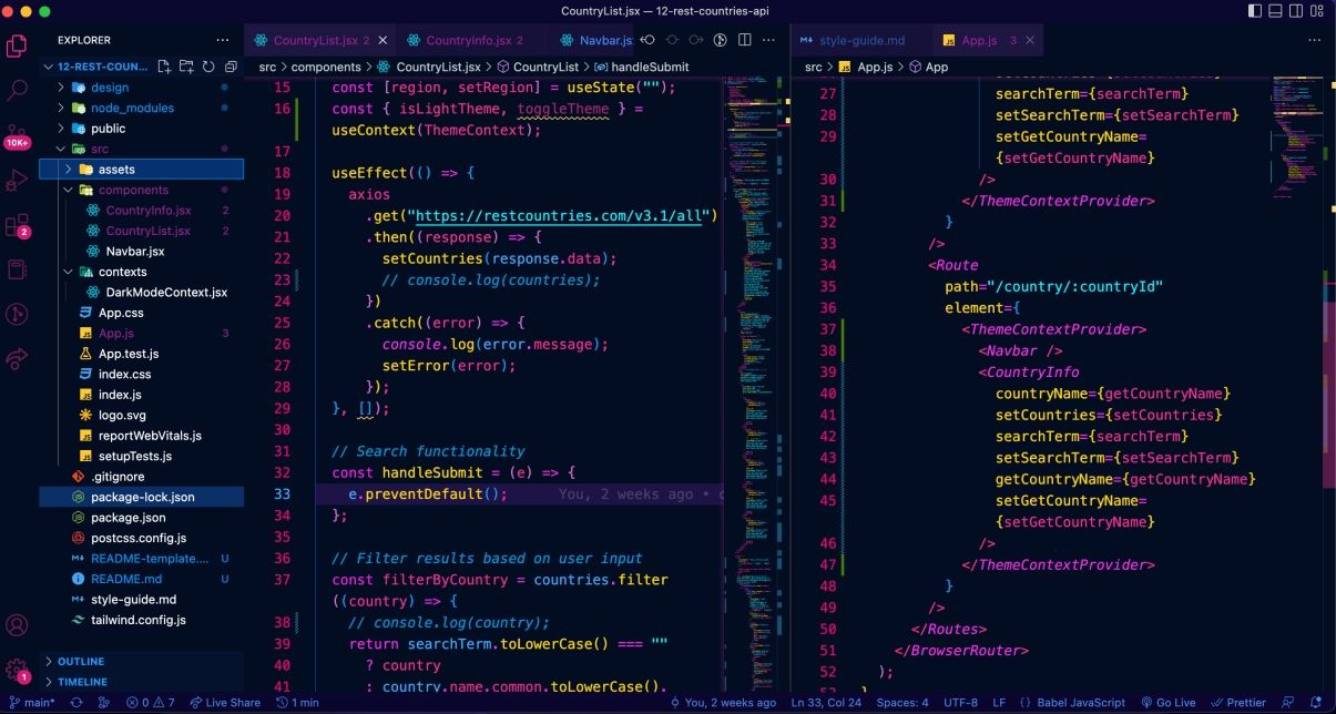 Open code in VS Code running 2077 theme
