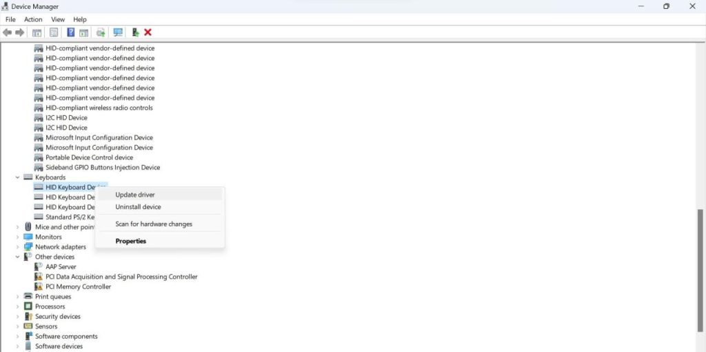 キーボードの一部のキーが動作しませんか？Windowsで解決する方法を紹介します。