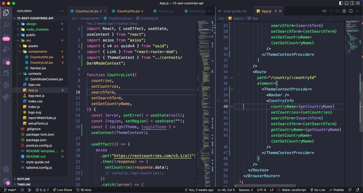 Visual Studio Code open running Dracula Official theme