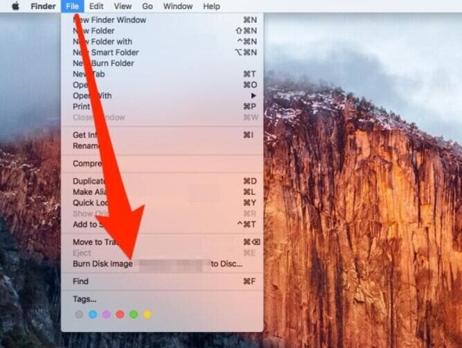 burn ISO to DVD Mac using Finder