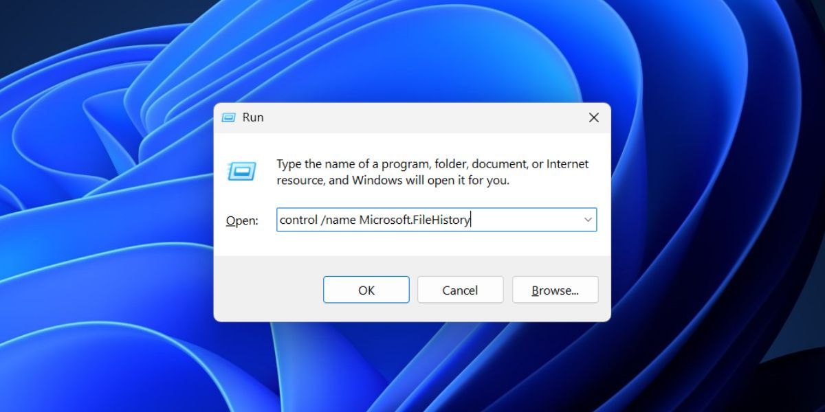 Open File History Using Run dialog box